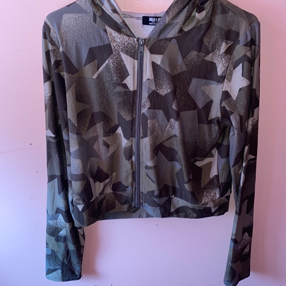 Army green jacket